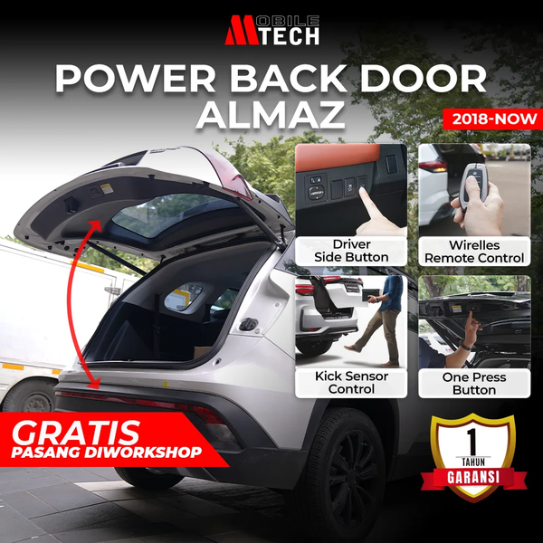 Automatic Power Back Door Wuling Almaz