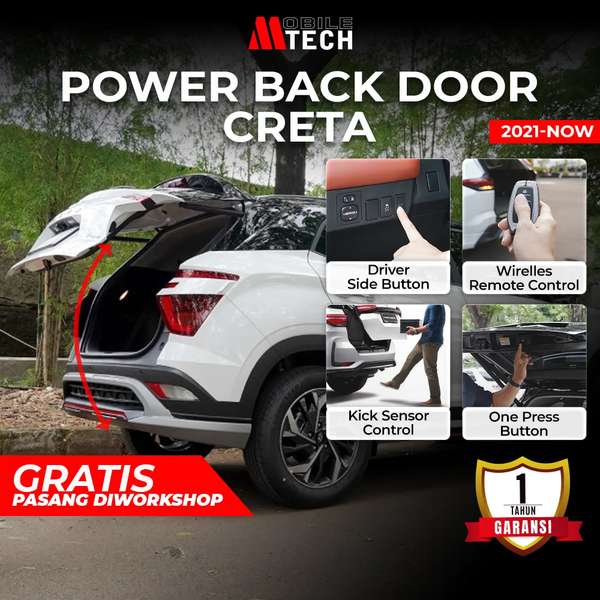Automatic Power Back Door Hyundai Creta